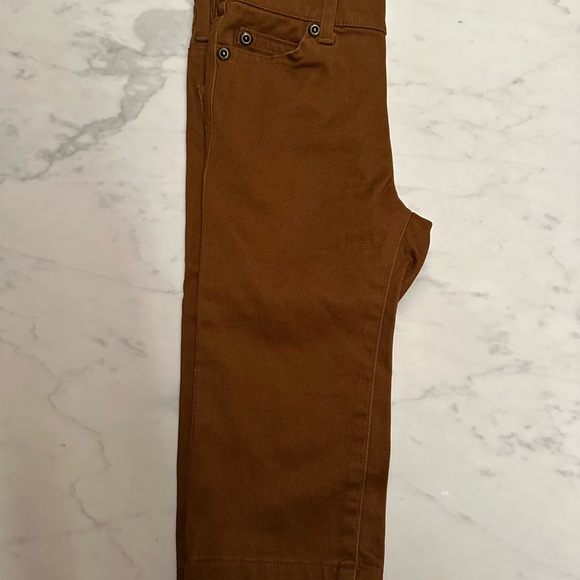 Janie and Jack Brown Straight Pant - Picture 7 of 13